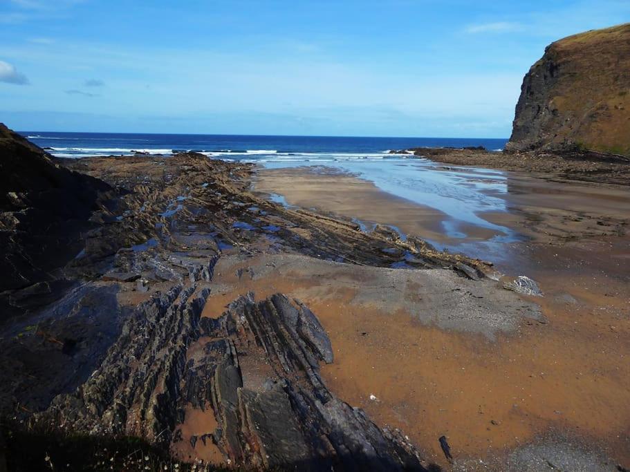 Kallowen Cottage At Crackington Haven, Near Bude And Boscastle, Cornwall 外观 照片