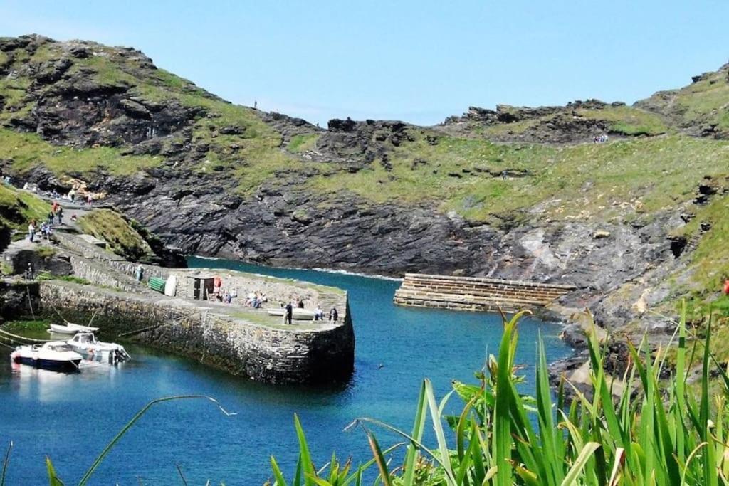 Kallowen Cottage At Crackington Haven, Near Bude And Boscastle, Cornwall 外观 照片